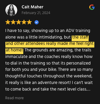 Cait Maher review